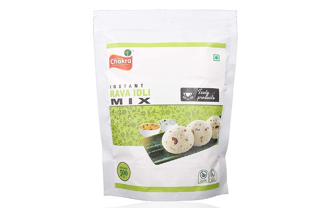 Shree Chakra Instant Rava Idli Mix   Pack  500 grams